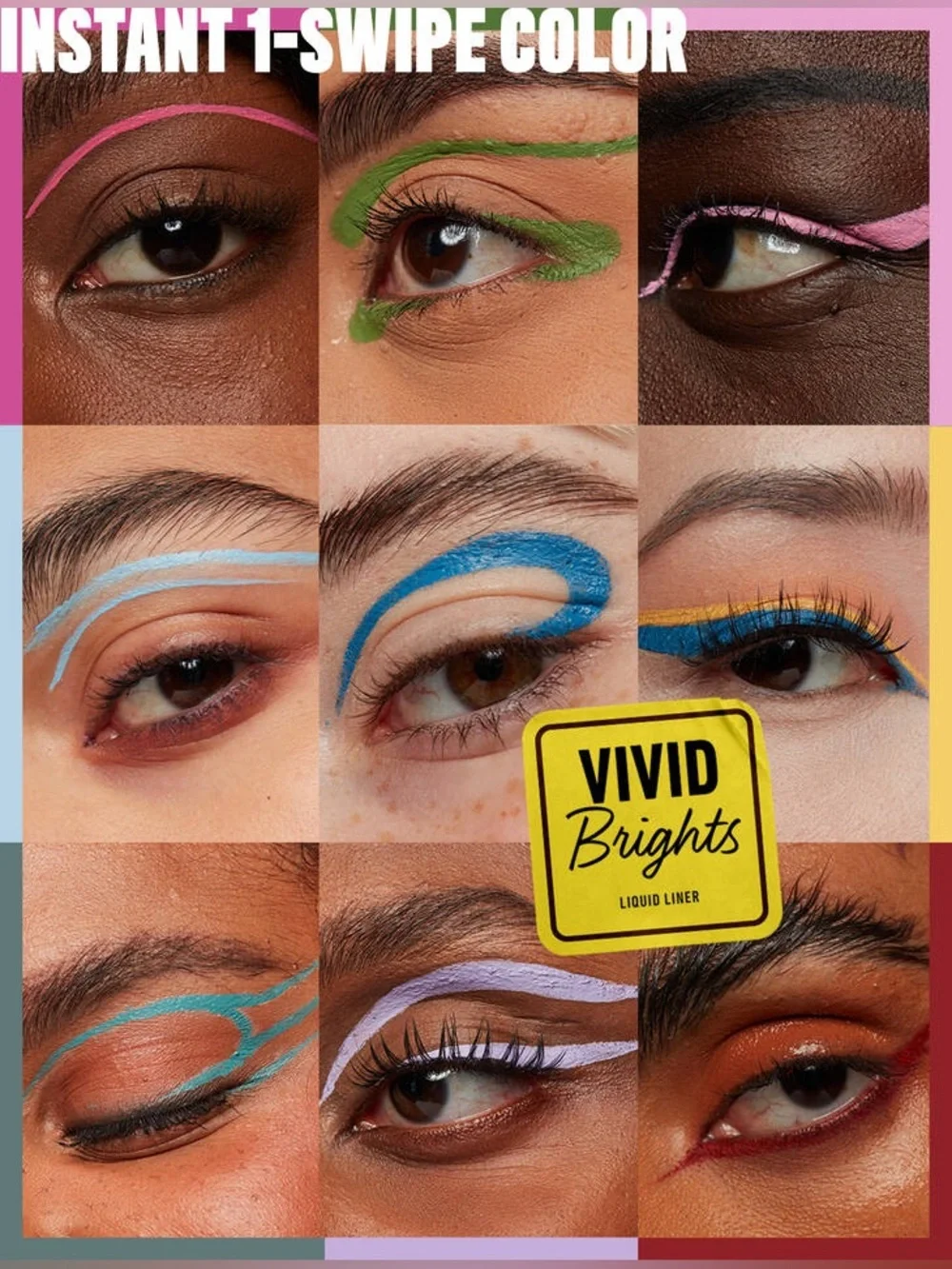 NYX Vivid Brights Liquid Eyeliner - Lilac Link, NEW